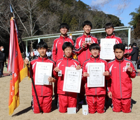 高校男子優勝の美濃加茂高Ａ