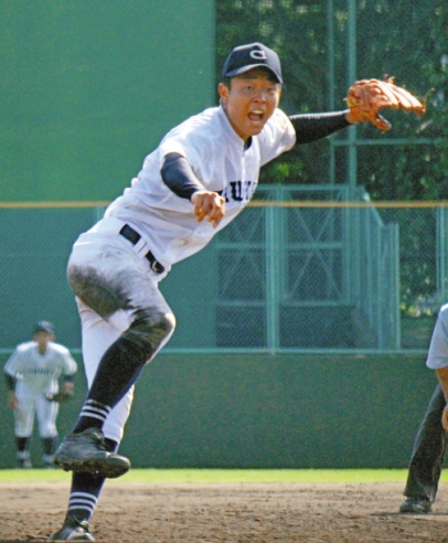 東邦を相手に完封した中京大中京・高橋＝熱田愛知時計１２０スタジアムで（川越亮太撮影）