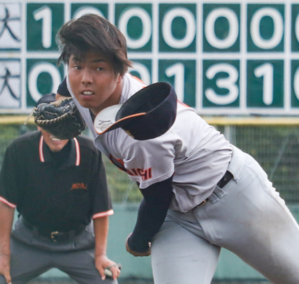 東海学園大-愛院大 2失点で完投勝利した愛院大の河野