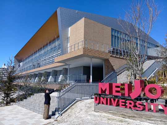 名城大天白キャンパスに新設されたライオンズアリーナ＝天白区で