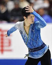 大けがを乗り越え男子総合6位に入った山本草太=広島県立総合体育館で(木戸佑撮影)